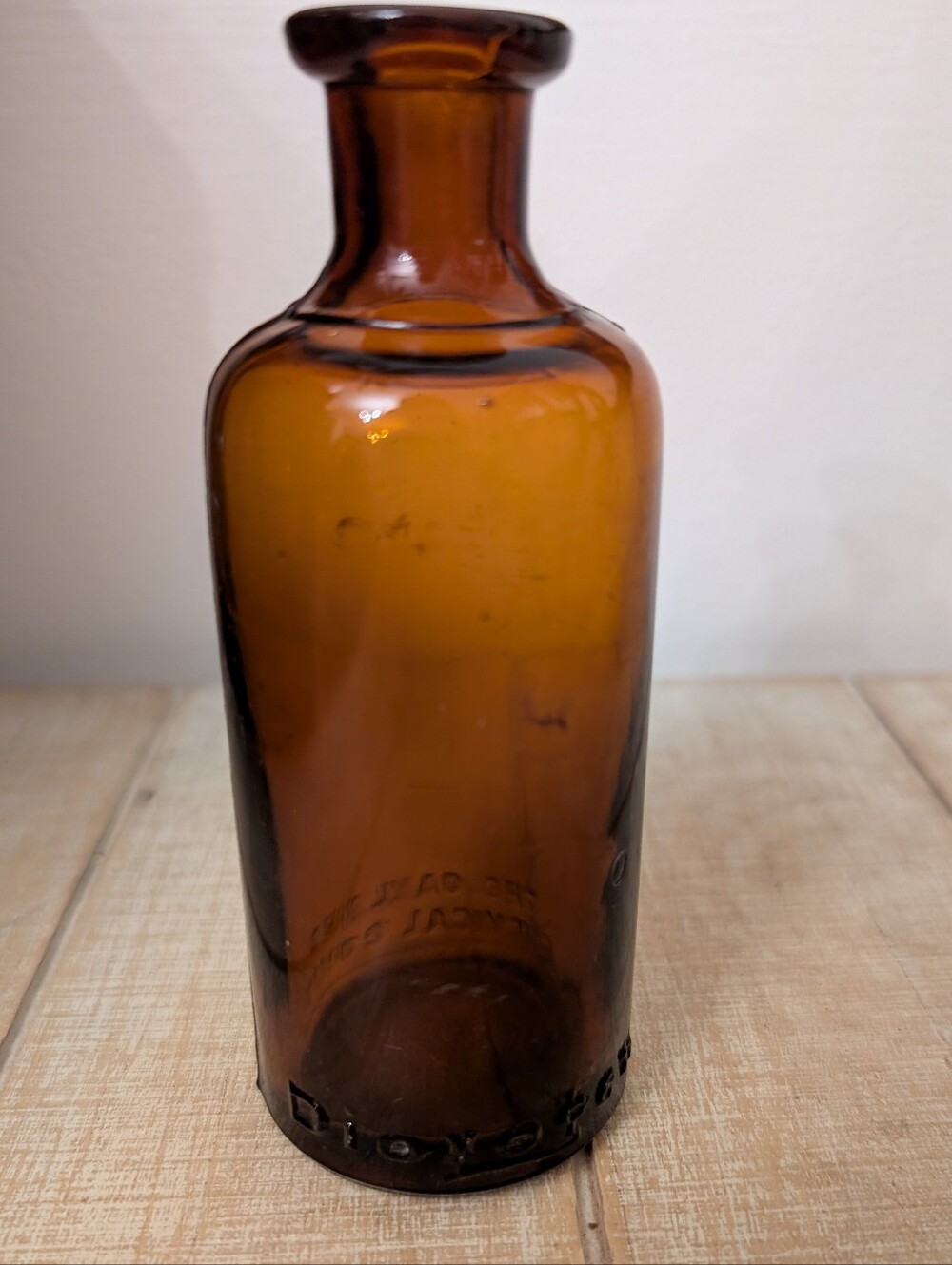 Antique Early 1900s The Oakland Chemical Company Dioxogen Bottle